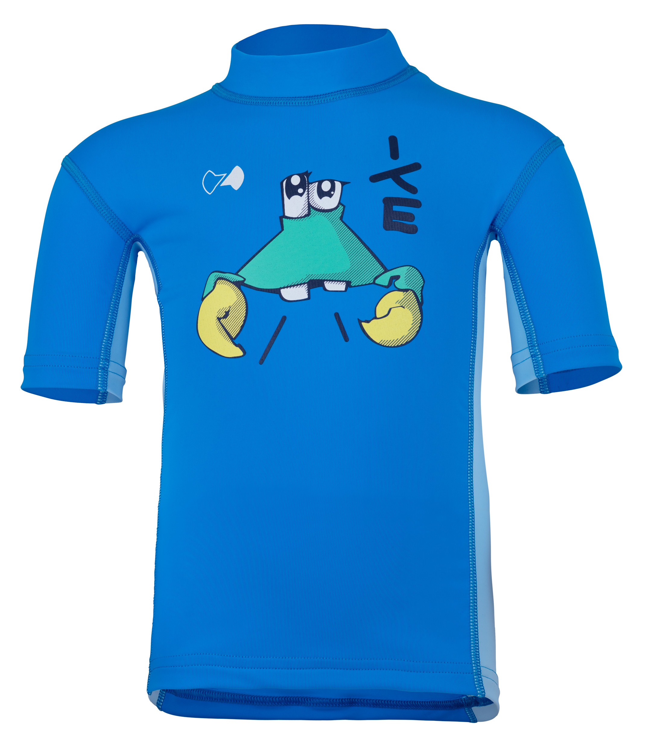 Kinder Kurzarmshirt ’ike cielo / pid blue‘ mit UPF 80 von Hyphen