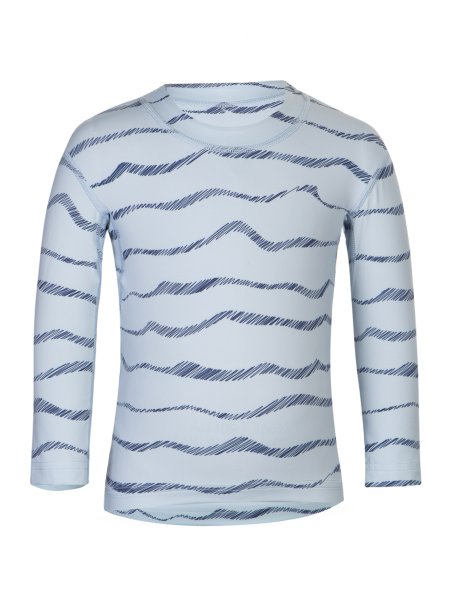 Kinder Langarmshirt ‘blue waves‘