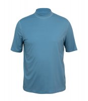 Herren Kurzarmshirt UV T-Shirt 'light bluegrey'