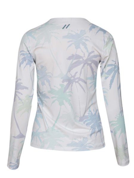 Frauen UV Shirt langarm - palms 