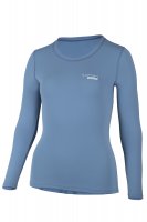 FRAUEN Langarmshirt 'pali stone blue