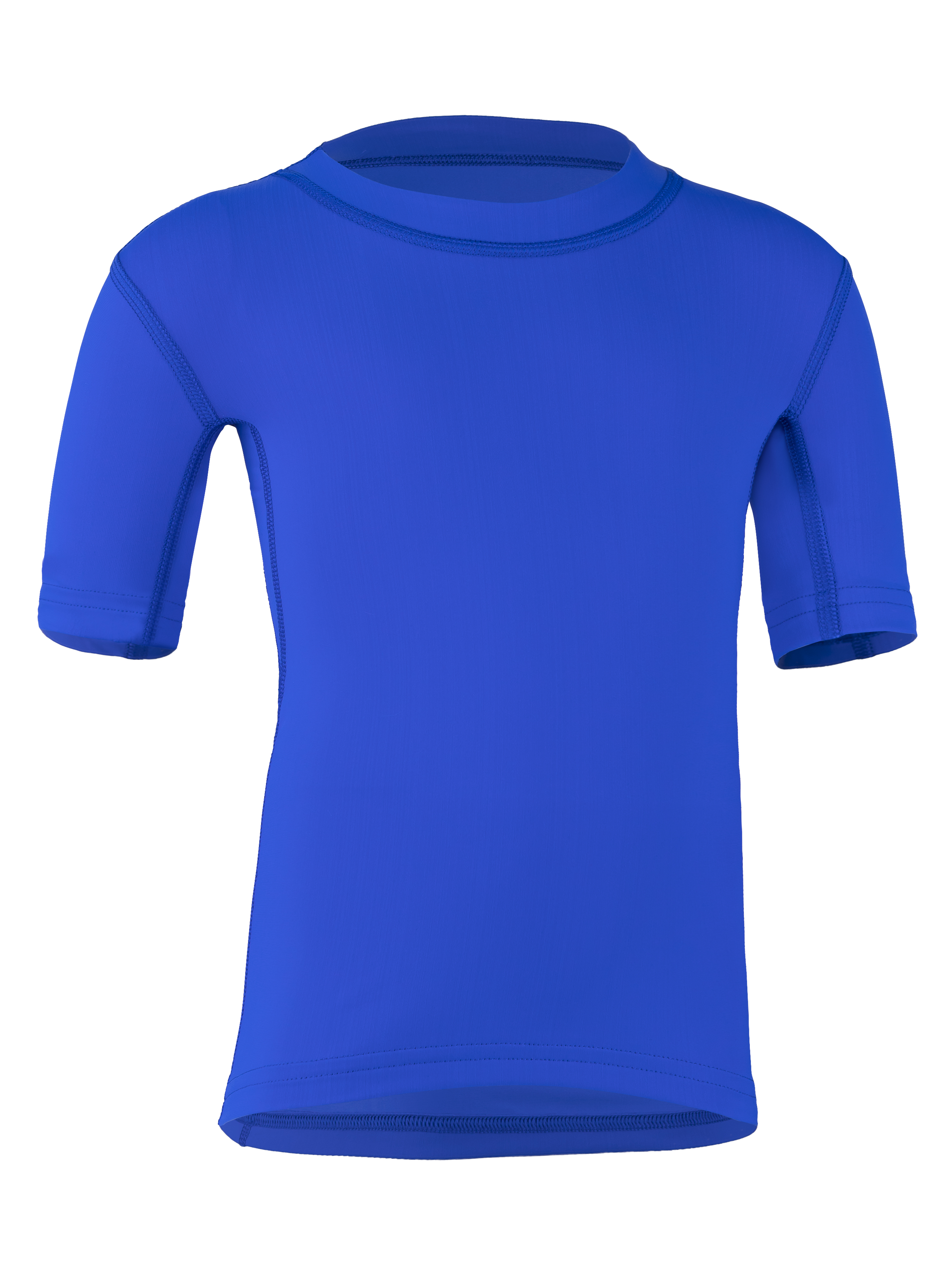 Kinder Kurzarmshirt 'cobalt' mit UPF 80 von Hyphen