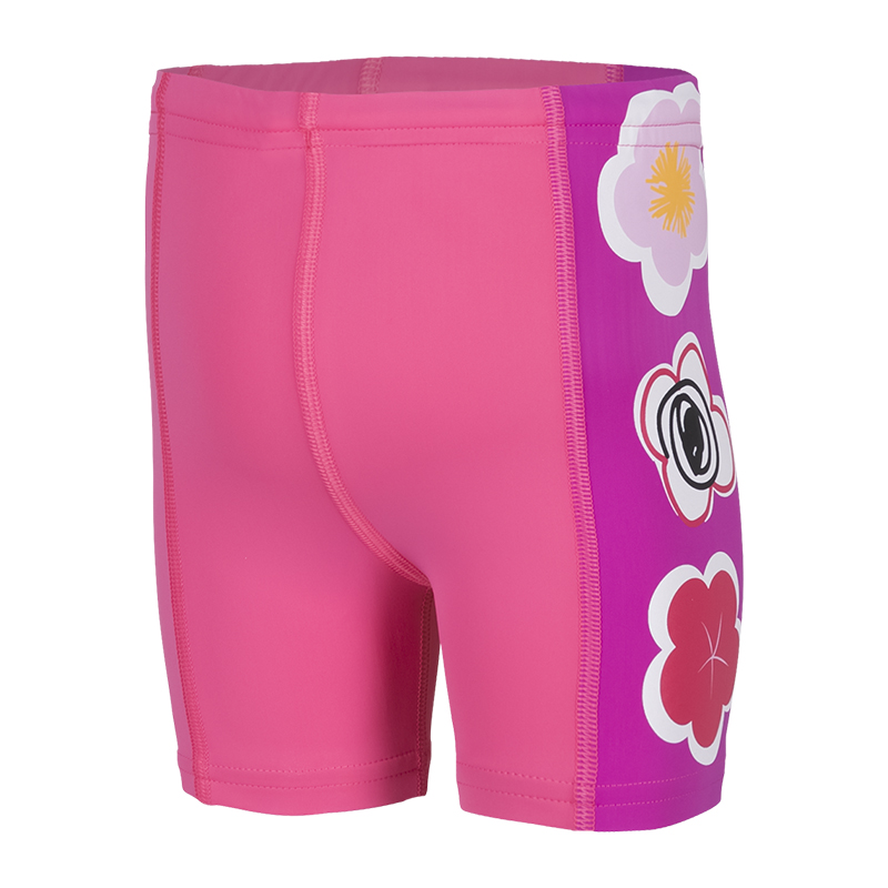 UV Sonnenschutz Shorts 'Lachsrot' für Kinder mit UPF 80 von hyphen
