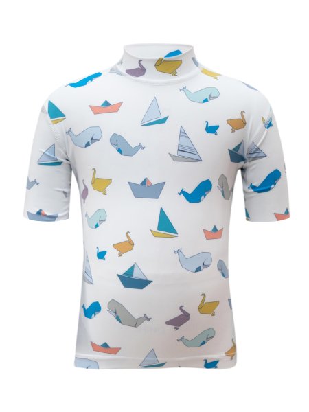 Kinder UV Shirt - traffic white