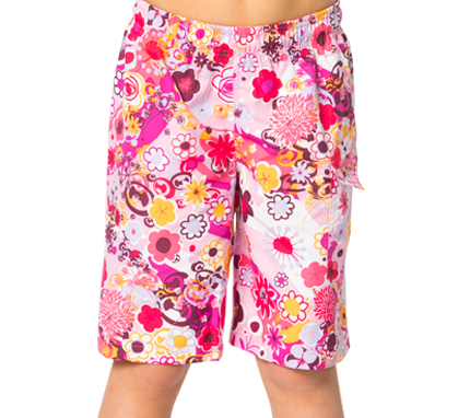 Kinder Badeshorts 'flowers'