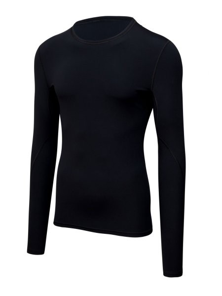 Herren Langarmshirt UV Langarmshirt ‘avaro black‘ von Hyphen mit UPF 80