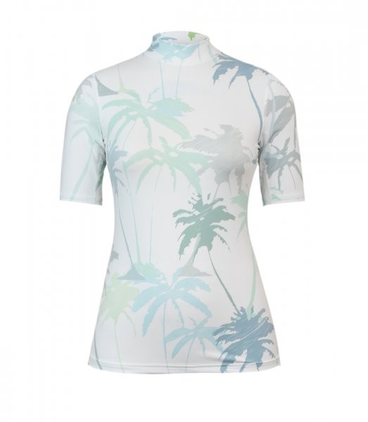 UV Sonnenschutz Kurzarmshirt ‘palms‘ für Frauen mit UPF 80 von hyphen