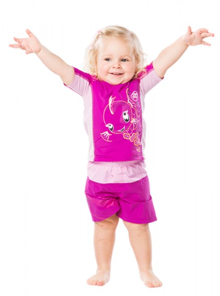 UV Sonnenschutz Badeshorts 'moana baton rouge' für Kinder mit UPF 80 Marke hyphen