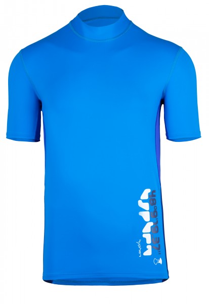 UV Sonnenschutz Herren Kurzarmshirt ’coo cielo‘ mit UPF 80 von hyphen